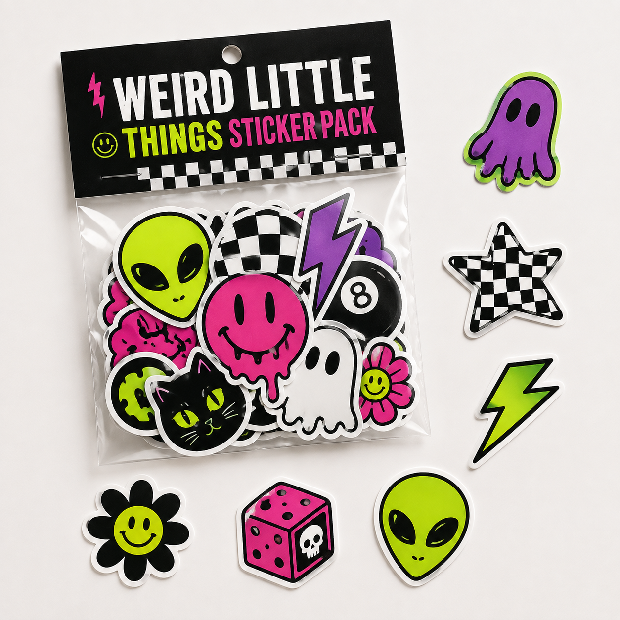 Weird Little Things Sticker Pack